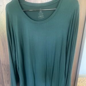 Kindred Bravely Green Bamboo Nursing Top